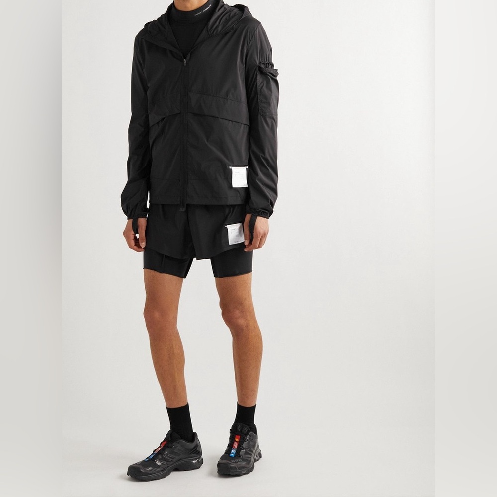 Satisfy - TechSilk Hooded Running Windbreaker